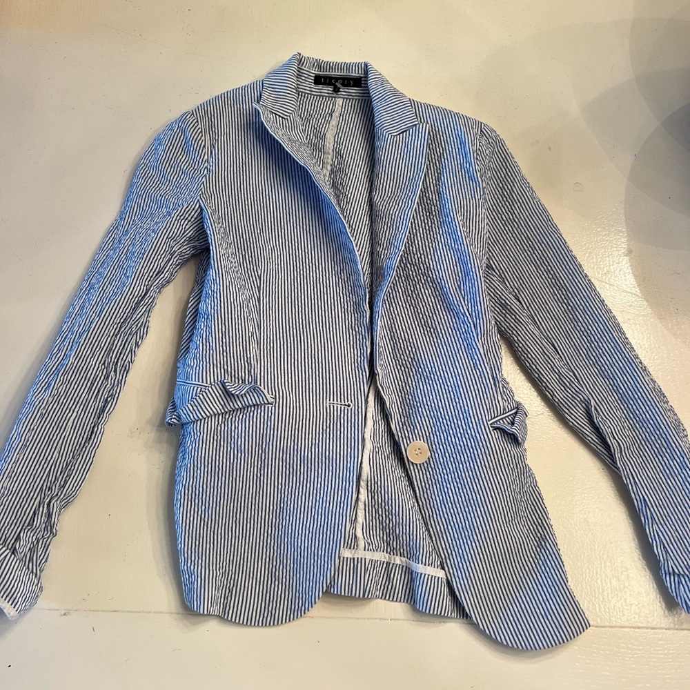 Striped theory jacket